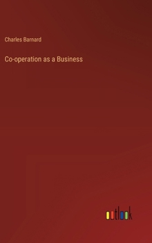 Hardcover Co-operation as a Business Book