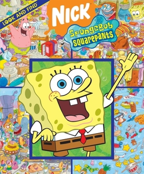 Hardcover Nickelodeon Spongebob Squarepants: Look and Find Book