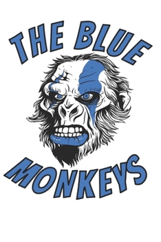 Paperback Blue Monkeys: Notebook Book