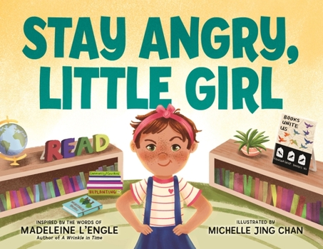 Hardcover Stay Angry, Little Girl Book