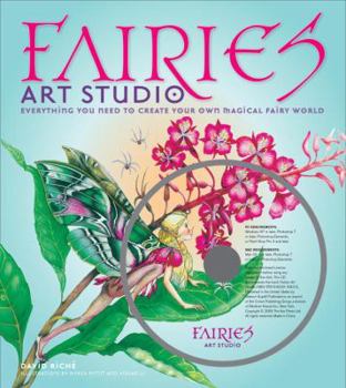 Hardcover Fairies Art Studio: Everything You Need to Create Your Own Magical Fairy World [With CDROM] Book