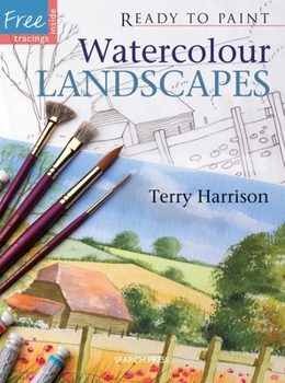Paperback Ready to Paint Watercolour Landscapes: Ready to Paint Watercolour Landscapes [With Six Reusable Tracings] Book
