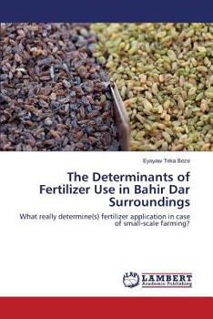 Paperback The Determinants of Fertilizer Use in Bahir Dar Surroundings Book