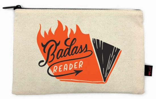 Misc. Badass Reader Pencil Pouch Book
