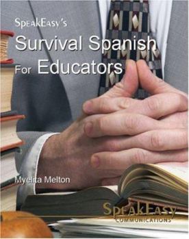 Paperback Survival Spanish for Educators Book
