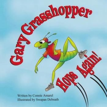 Paperback Gary Grasshopper Hops Again! Book