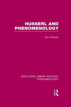 Paperback Husserl and Phenomenology Book