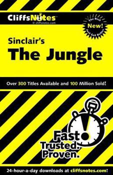 Paperback Cliffsnotes on Sinclair's the Jungle Book
