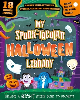 Paperback My Spook-Tacular Halloween Library: With 18 Books and Stickers Book