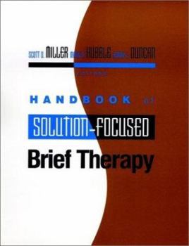 Hardcover Handbook of Solution-Focused Brief Therapy Book