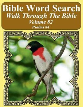Paperback Bible Word Search Walk Through The Bible Volume 82: Psalms #4 Extra Large Print Book