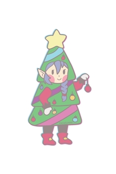 Paperback Christmas Elve Notebook: Graph Paper Journal 6x9 - 120 Pages Book