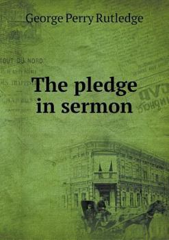 Paperback The pledge in sermon Book