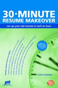 Paperback 30-Minute Resume Makeover: Rev Up Your Resume in Half an Hour Book