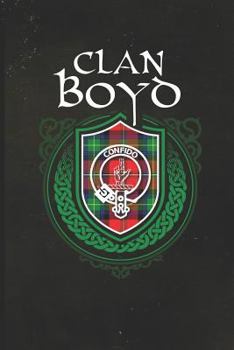 Paperback Clan Boyd: Scottish Tartan Family Crest - Blank Lined Journal with Soft Matte Cover Book