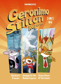 Paperback Geronimo Stilton Reporter 3 in 1 Vol. 4 Book