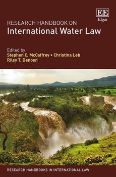 Hardcover Research Handbook on International Water Law Book