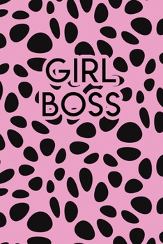 Paperback Girl Boss: 110 Blank Lined College Ruled Journal for Women Book