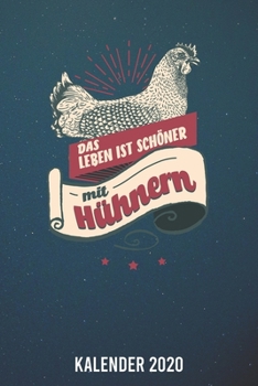 Paperback Kalender 2020: H?hner Spruch A5 Kalender Planer f?r ein erfolgreiches Jahr - 110 Seiten [German] Book