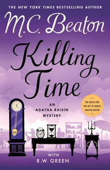 Hardcover Killing Time: An Agatha Raisin Mystery Book