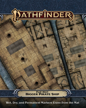 Game Pathfinder Flip-Mat: Bigger Pirate Ship Book