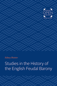 Paperback Studies in the History of the English Feudal Barony Book