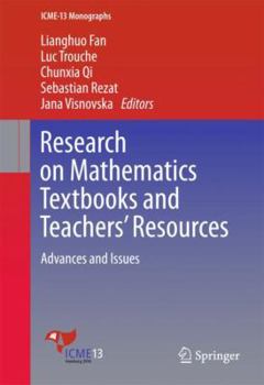 Hardcover Research on Mathematics Textbooks and Teachers' Resources: Advances and Issues Book