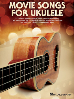 Paperback Movie Songs for Ukulele Book