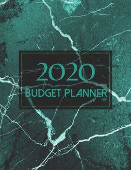 Paperback Cash Budget Planner 2020 - Green Marble Theme: Easy Budget Planner Organizer - Debt Budget Planner & Budgeting Planner Weekly, Monthly - Beginner Budg Book