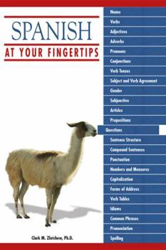 Paperback Spanish at Your Fingertips Book