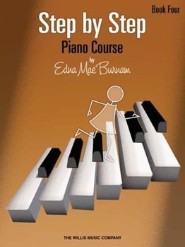 Paperback Step by Step Piano Course (Book 4) Book