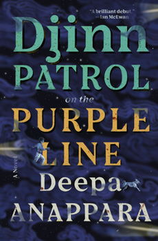 Hardcover Djinn Patrol on the Purple Line Book