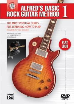 DVD Alfred's Basic Rock Guitar Method, Bk 1: The Most Popular Series for Learning How to Play, DVD Book