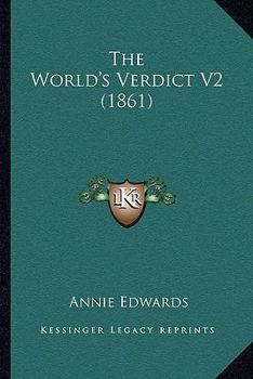 Paperback The World's Verdict V2 (1861) Book