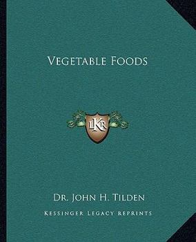 Paperback Vegetable Foods Book