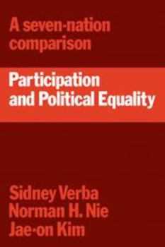 Hardcover Participation and Political Equality: A Seven-Nation Comparison Book