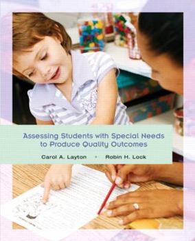 Paperback Assessing Students with Special Needs to Produce Quality Outcomes Book