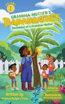 Hardcover Grandma-Mother's Banana Tree [Large Print] Book