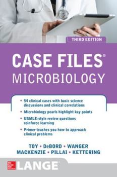 Case Files Microbiology (Lange Case Files) - Book  of the Lange Case Files