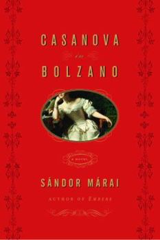 Hardcover Casanova in Bolzano Book