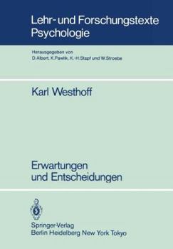 Paperback Erwartungen Und Entscheidungen [German] Book