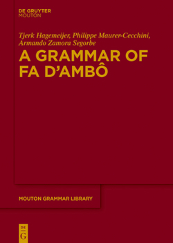 Hardcover A Grammar of Fa d'Ambô Book