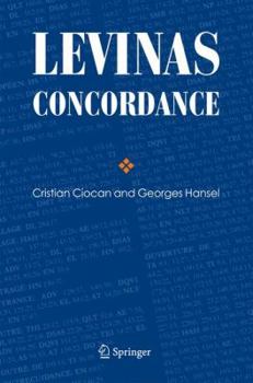 Hardcover Levinas Concordance Book