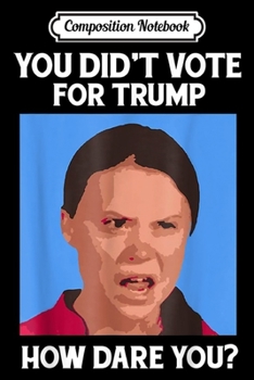 Composition Notebook: You Didn't Vote Trump How Dare You Landslide Victory 2020  Journal/Notebook Blank Lined Ruled 6x9 100 Pages