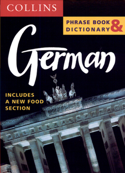 Paperback German Phrase Book & Dictionary (Collins Phrase Book & Dictionary) Book