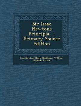 Paperback Sir Isaac Newtons Principia - Primary Source Edition [Latin] Book