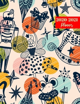 2020-2021 Planner: Cute Daily, Weekly & Monthly Organizer & Diary - 2 Year Appointment Calendar, Business Planners, Agenda Schedule Logbook and Journal