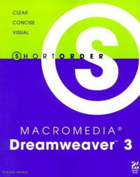 Paperback Short Order Macromedia Dreamweaver 3.0 Book