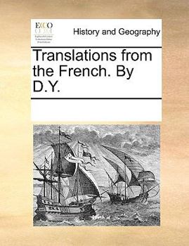 Paperback Translations from the French. By D.Y. Book