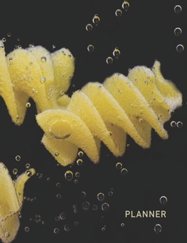 Planner: Spaggetti Pasta Noodles 2 Year Weekly Planning Organizer | 2020 - 2021 | Staple Food Italian Cuisine Cover | January 20 - December 21 | ... | Plan Days, Set Goals & Get Stuff Done